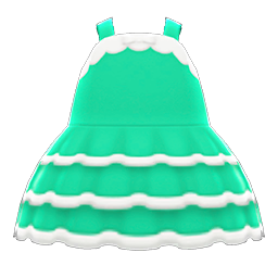 Animal Crossing Dollhouse Dress|Green Image