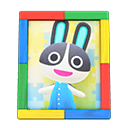 Animal Crossing Dotty's Photo|Colorful Image
