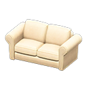 Double Sofa White