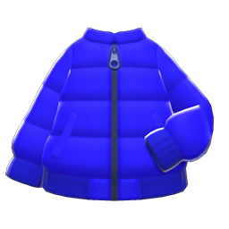 Down Jacket Blue