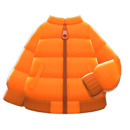 Down Jacket Orange