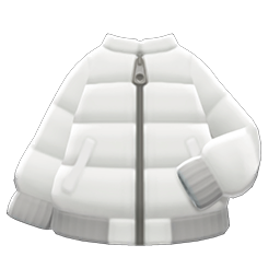 Down Jacket White