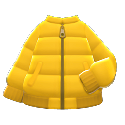 Down Jacket Yellow