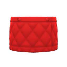 Down Skirt Red
