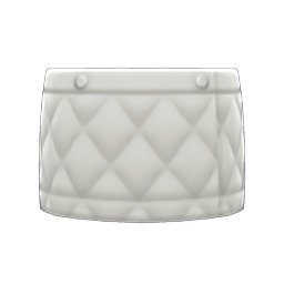 Down Skirt White
