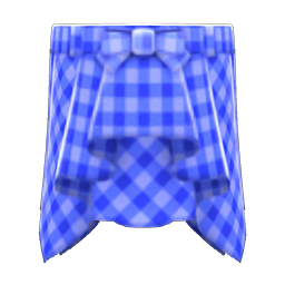 Animal Crossing Draped Skirt|Blue Image