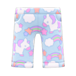 Animal Crossing Dreamy Pants|Blue Image