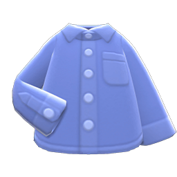 Animal Crossing Dress Shirt|Blue Image