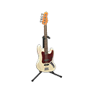 Electric Bass Chic white