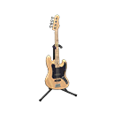 Electric Bass Natural wood