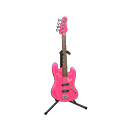 Electric Bass Shocking pink