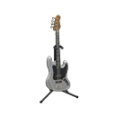 Electric Bass Space silver
