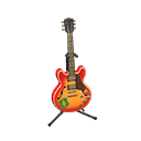 Electric Guitar Cherry / Emblem logo