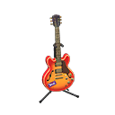 Electric Guitar Cherry / Rock logo