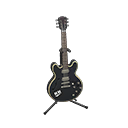 Electric Guitar Cosmo black / Familiar logo