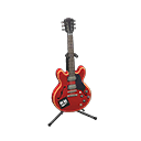 Electric Guitar Dark red / Familiar logo