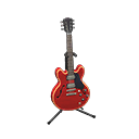 Electric Guitar Dark red