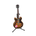 Electric Guitar Sunburst / Cute logo