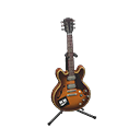 Electric Guitar Sunburst / Familiar logo