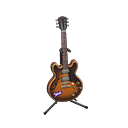 Electric Guitar Sunburst / Rock logo