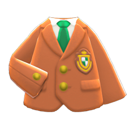 Animal Crossing Emblem Blazer|Beige Image