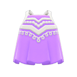 Embroidered Tank Purple