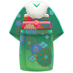 Fancy Kimono Green