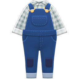 Farmer Overalls Gray