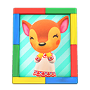 Animal Crossing Fauna's Photo|Colorful Image