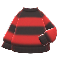 Animal Crossing Faux-hair Sweater|Red Image