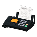 Fax Machine Black / Graph