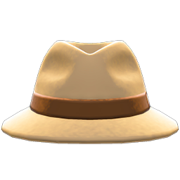 Animal Crossing Fedora|Beige Image