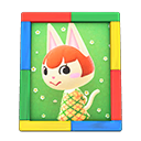 Animal Crossing Felicity's Photo|Colorful Image
