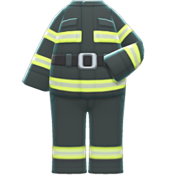 Firefighter Uniform Black