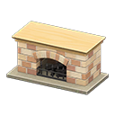 Animal Crossing Fireplace|Beige Image