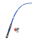 Animal Crossing Fish Fishing Rod|Blue Image