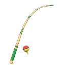 Fishing Rod Green