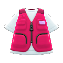 Fishing Vest Pink
