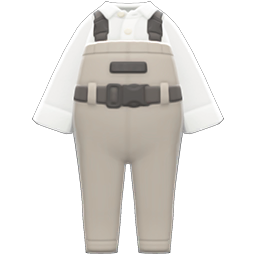 Fishing Waders Gray