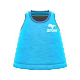 Fitness Tank Light blue