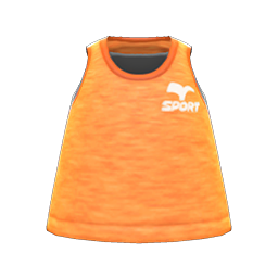 Fitness Tank Orange