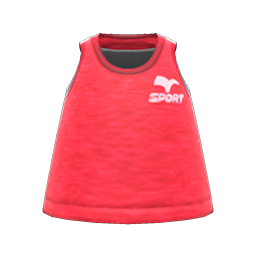 Fitness Tank Red
