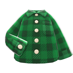 Flannel Shirt Green