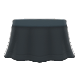 Animal Crossing Flare Skirt|Black Image