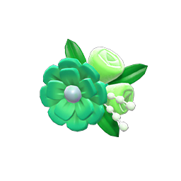 Flashy Hairpin Green