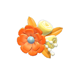 Flashy Hairpin Orange