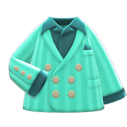 Animal Crossing Flashy Jacket|Aquamarine Image
