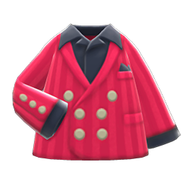 Flashy Jacket Berry red