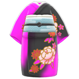 Flashy Kimono Fuchsia