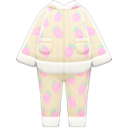 Animal Crossing Fleece Pj's|Beige Image